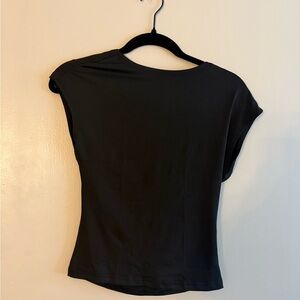 Backless Black Women's Top